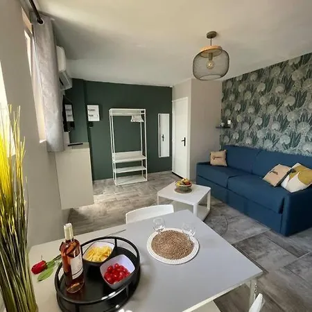 Nid Catalan Climatise Jardin Centre-ville דירה פרפיניין