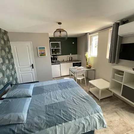 Nid Catalan Climatise Jardin Centre-ville דירה פרפיניין