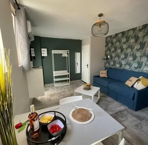 Nid Catalan Climatise Jardin Centre-ville Διαμέρισμα Περπινιάν